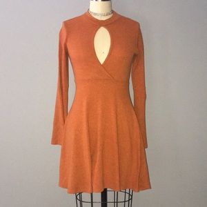 Knit A-line Dress